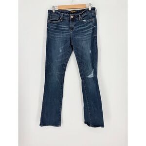 Dear John Hybrid Mens Dark Wash Straight Leg Denim Jeans 32x32 Western Streetwea